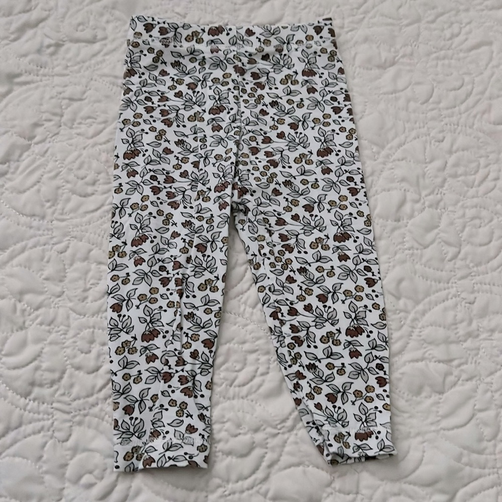 Quincy Mae 3-6 Months Floral Pants